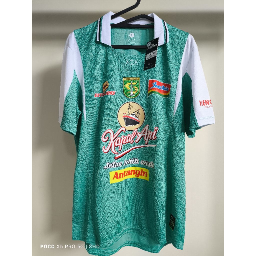 JERSEY PERSEBAYA THIRD 2025 (L) ORIGINAL BAJU BOLA ASLI RARE LANGKA ALTERNATE BNWT BNIP BARU
