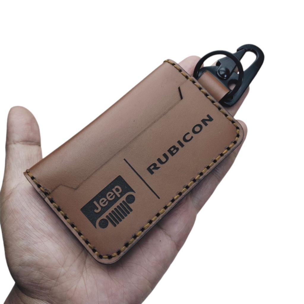 AYA - Dompet Stnk Mobil Jeep Rubicon Kulit Asli Free Nama Pengguna