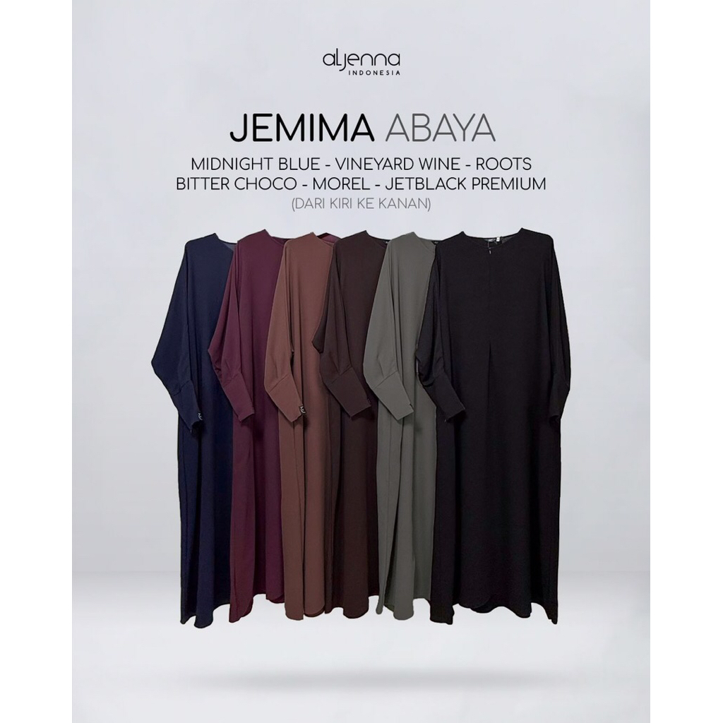 aljenna.id - NWT Jemima abaya
