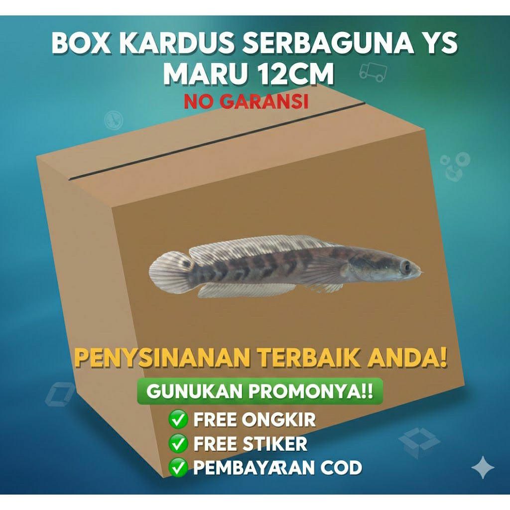 box kardus serbaguna ys maru 15cm no garansi