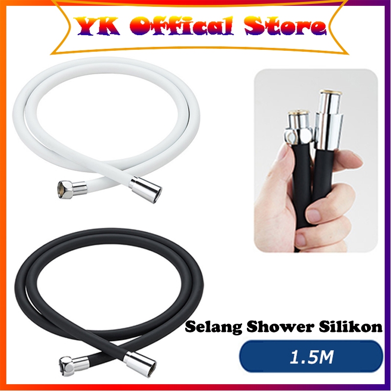 Selang Shower Silikon Tahan Panas Khusus untuk Pemanas Air Tekanan Rendah(Bukan untuk Bidet atau Tek
