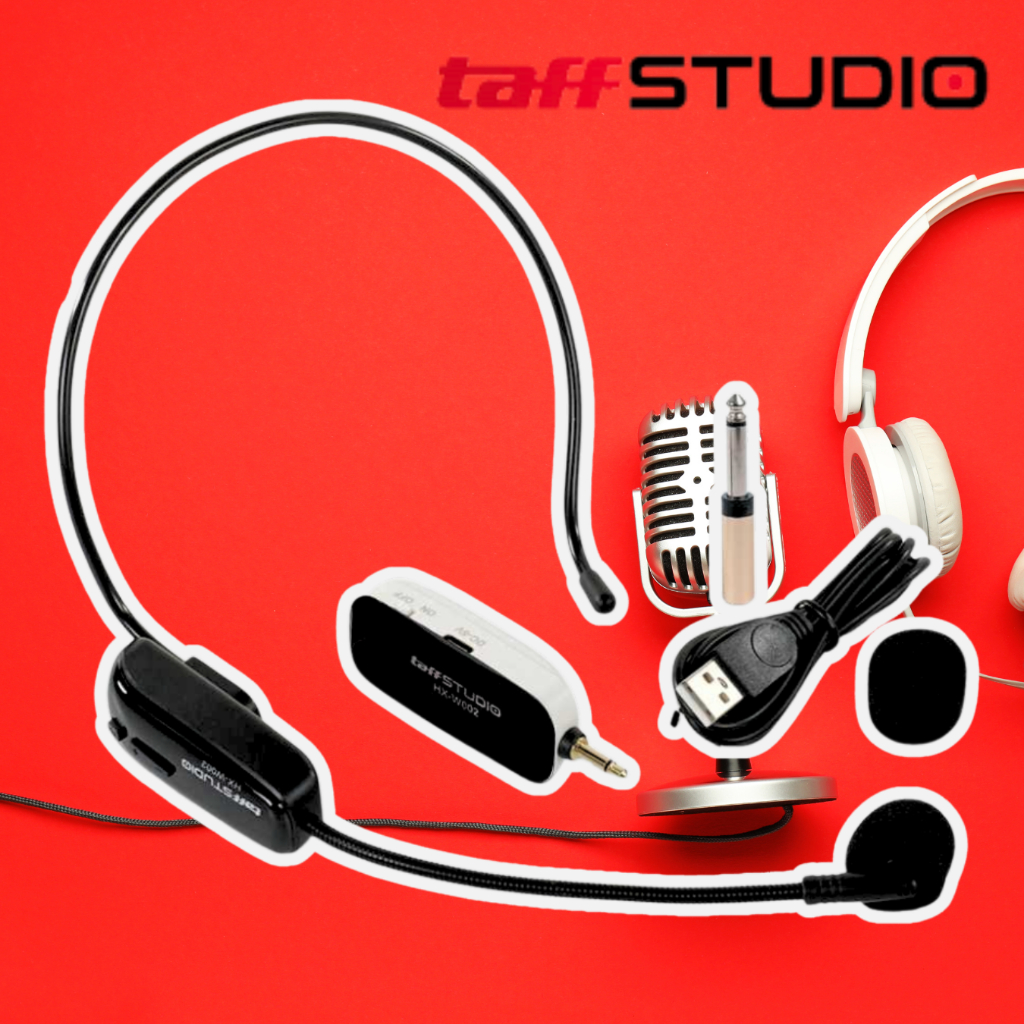 TaffSTUDIO mic wireless clip on - HX-W002