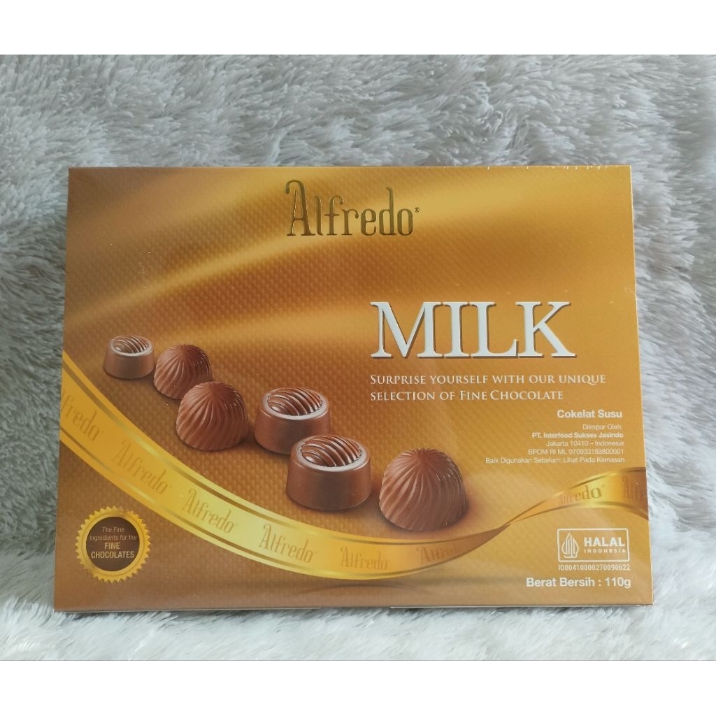 Alfredo Fine Chocolates 110 gr