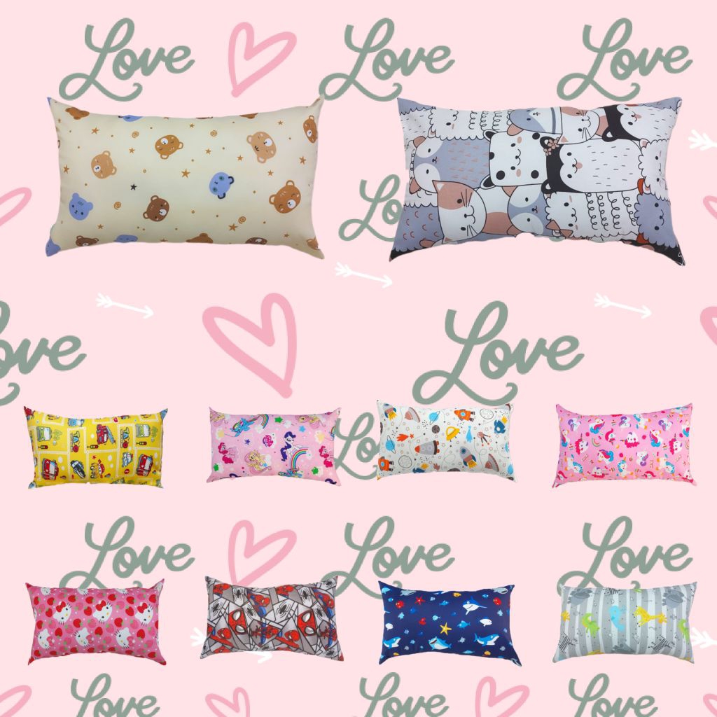 Bantal Anak Laki Laki Dan Perempuan Usia Balita Karakter