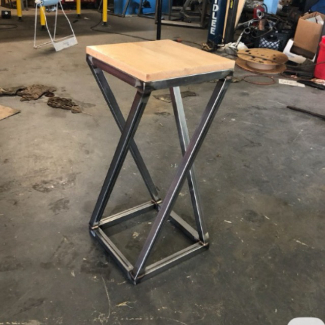 Kursi Stool besi Tinggi 60cm