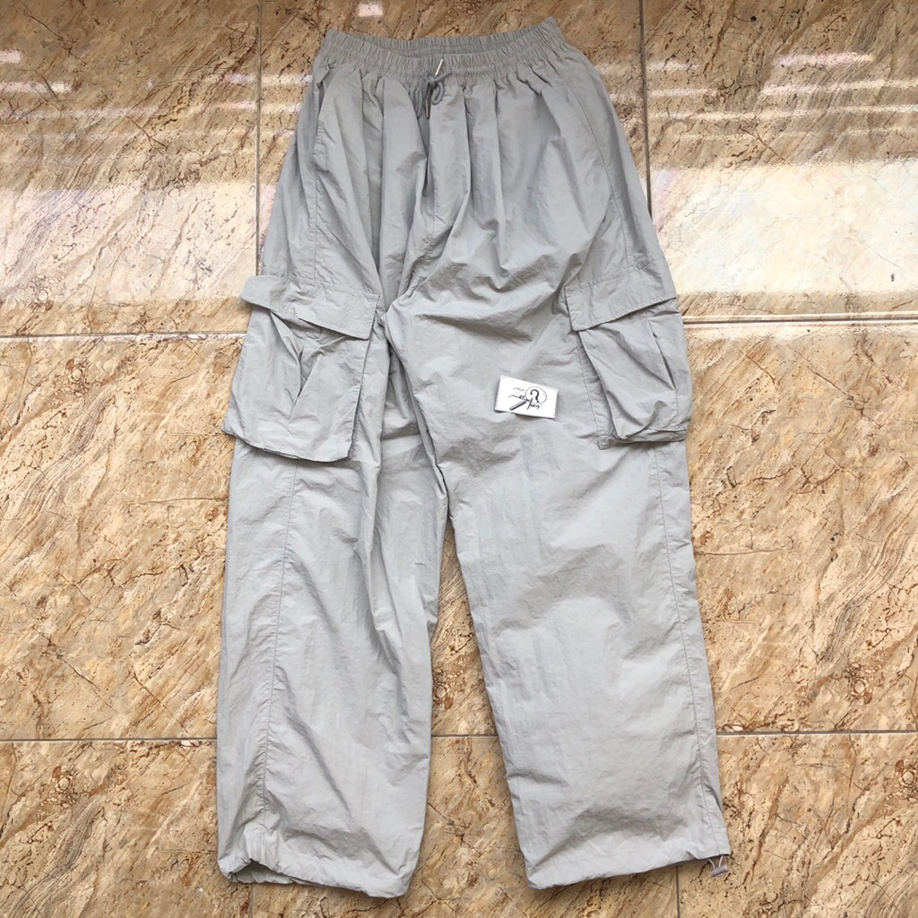 CELANA PANJANG CARGO NOT4NERD PARASUT ABU