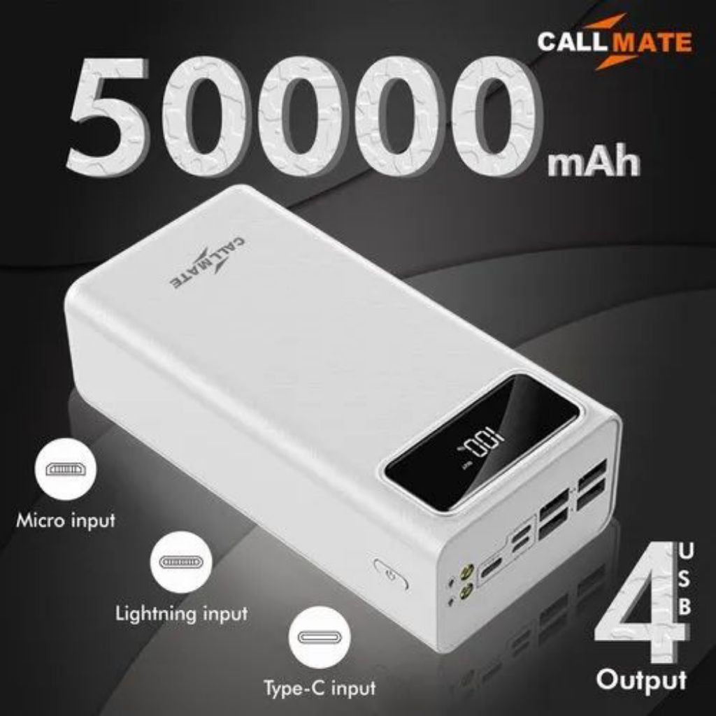 power Bank kapasitas 50000 mAh