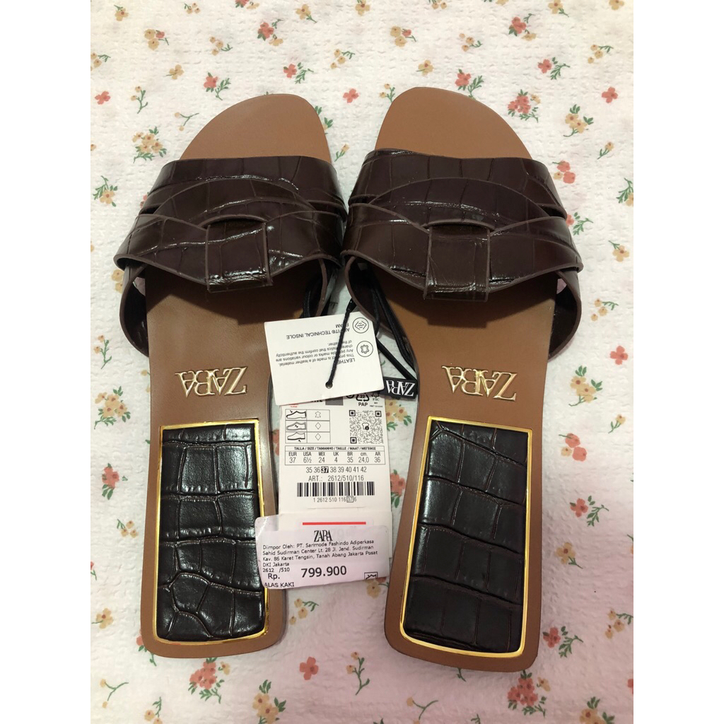 ZARA sandal wanita (new)