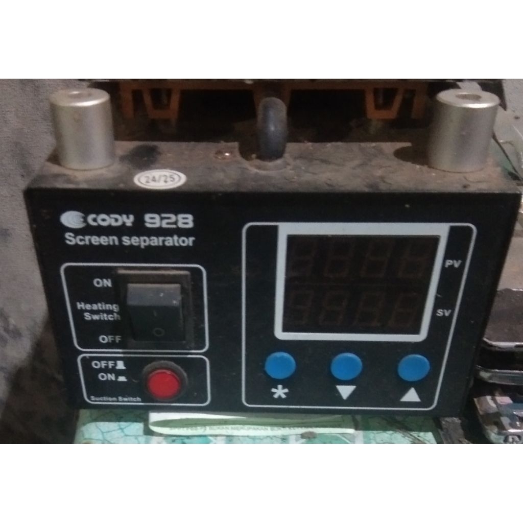 pemisah lcd cody 928