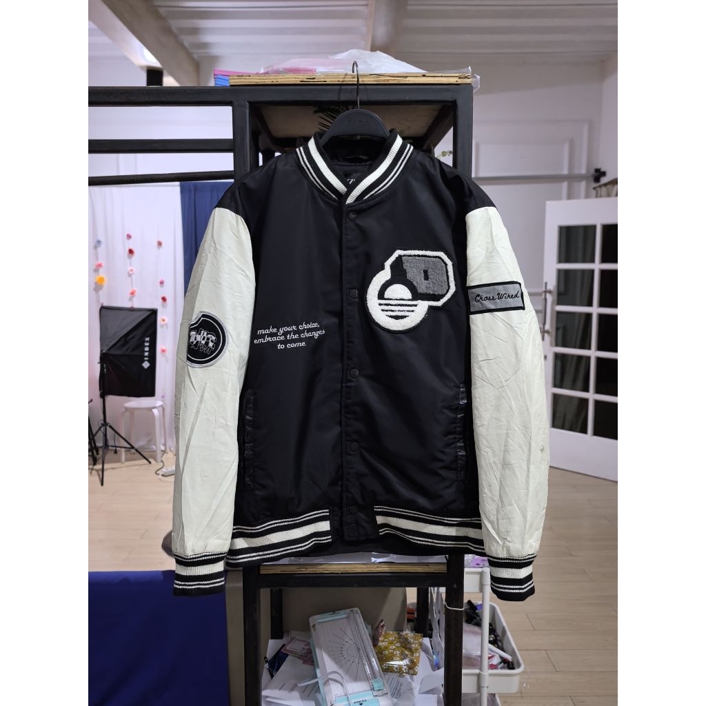 jaket Varsity Zara man