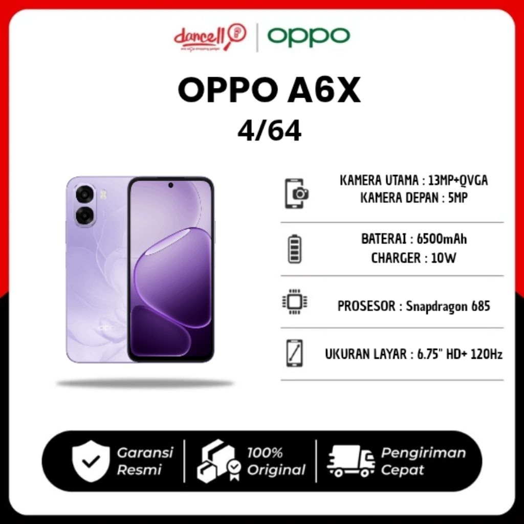 OPPO A5X NEW GARANSI RESMI SNAPDRAGON 685 MURAH