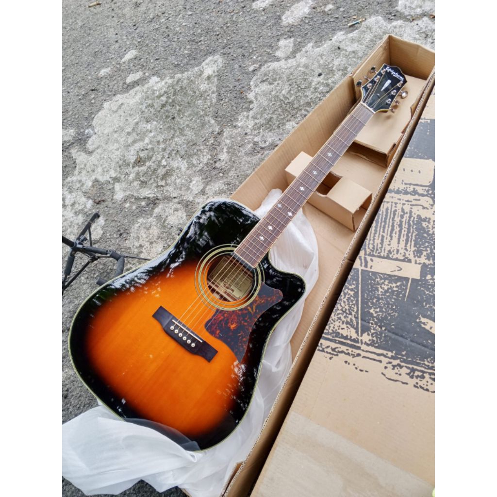 Akustik Elektrik Epiphone Masterblit DR500MCE VS ALL SOLID ORIGINAL PT SAMICK