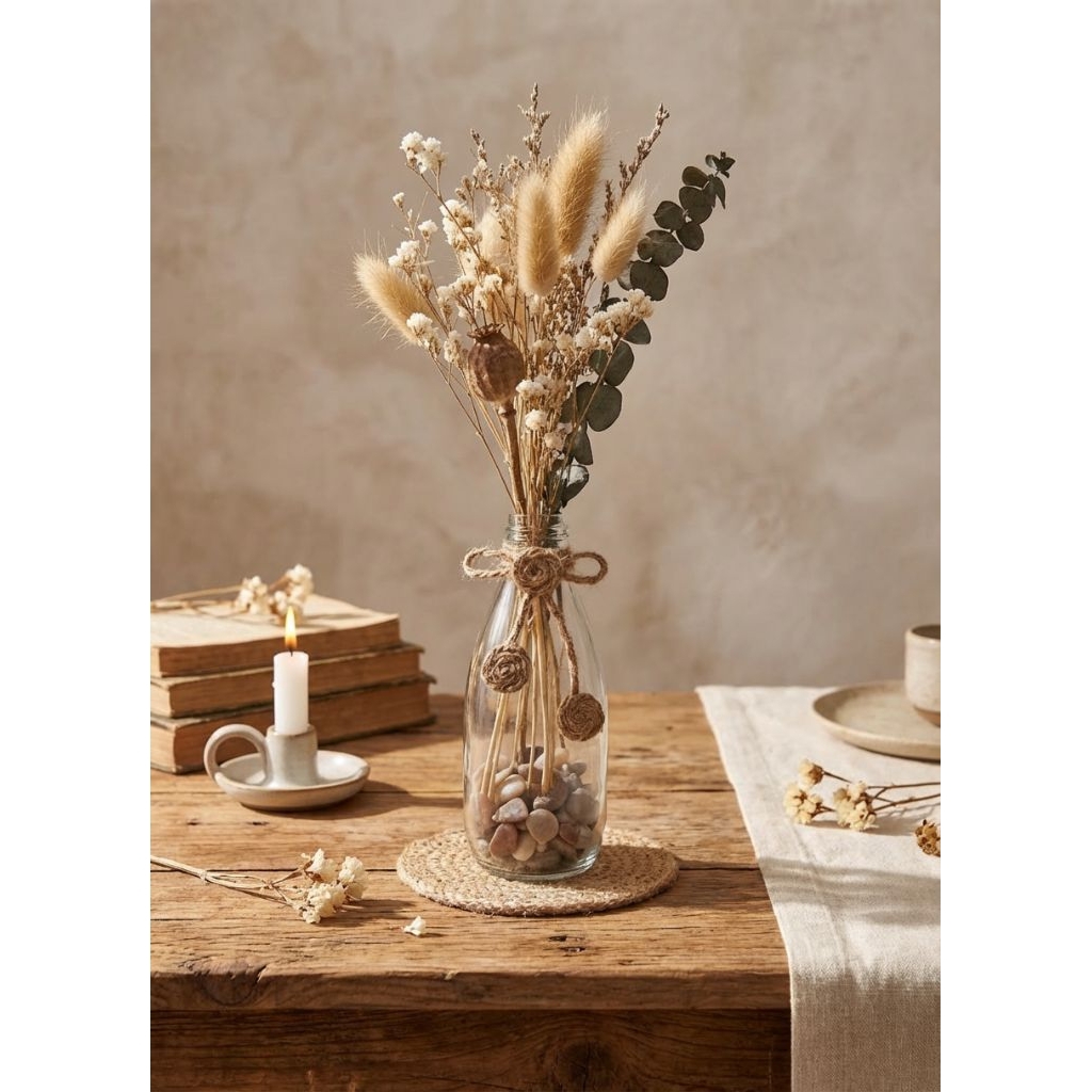 vas bunga aesthetic/vas kaca/dekorasi/bejana/vas bunga botol kaca/vas bunga kaca/botol zoda/botol zo