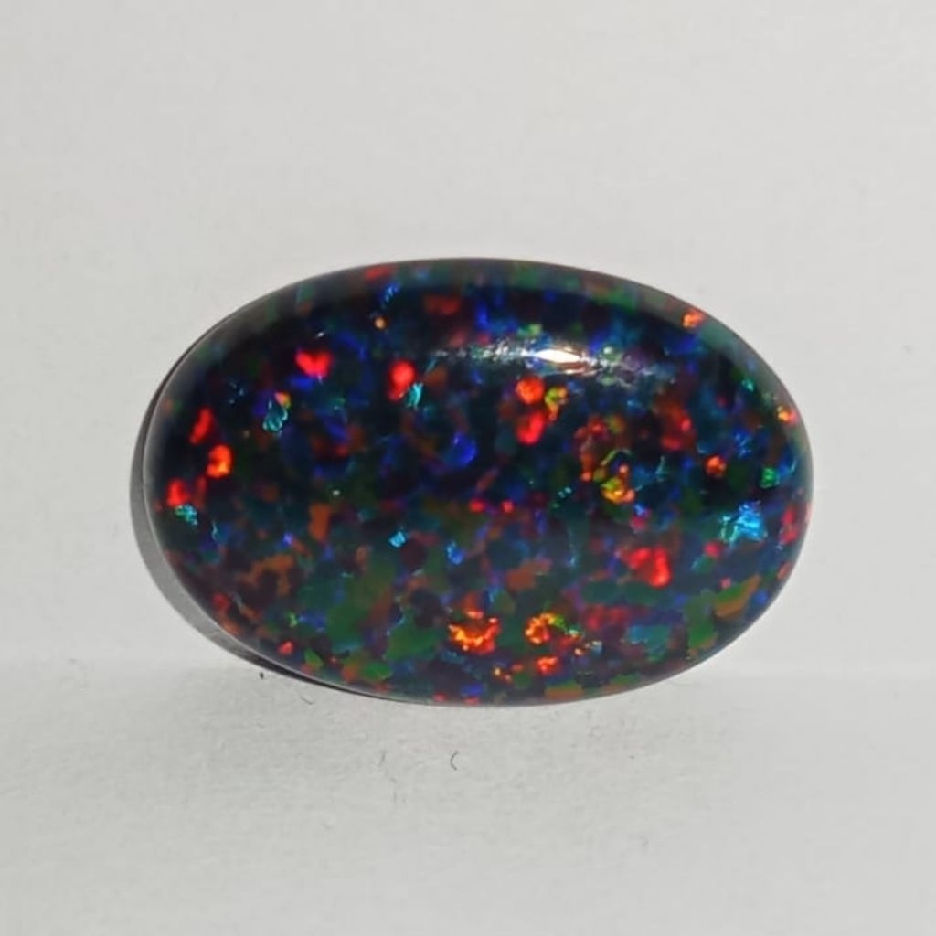 Black Opal Kalimaya Batu Akik Cincin Batu