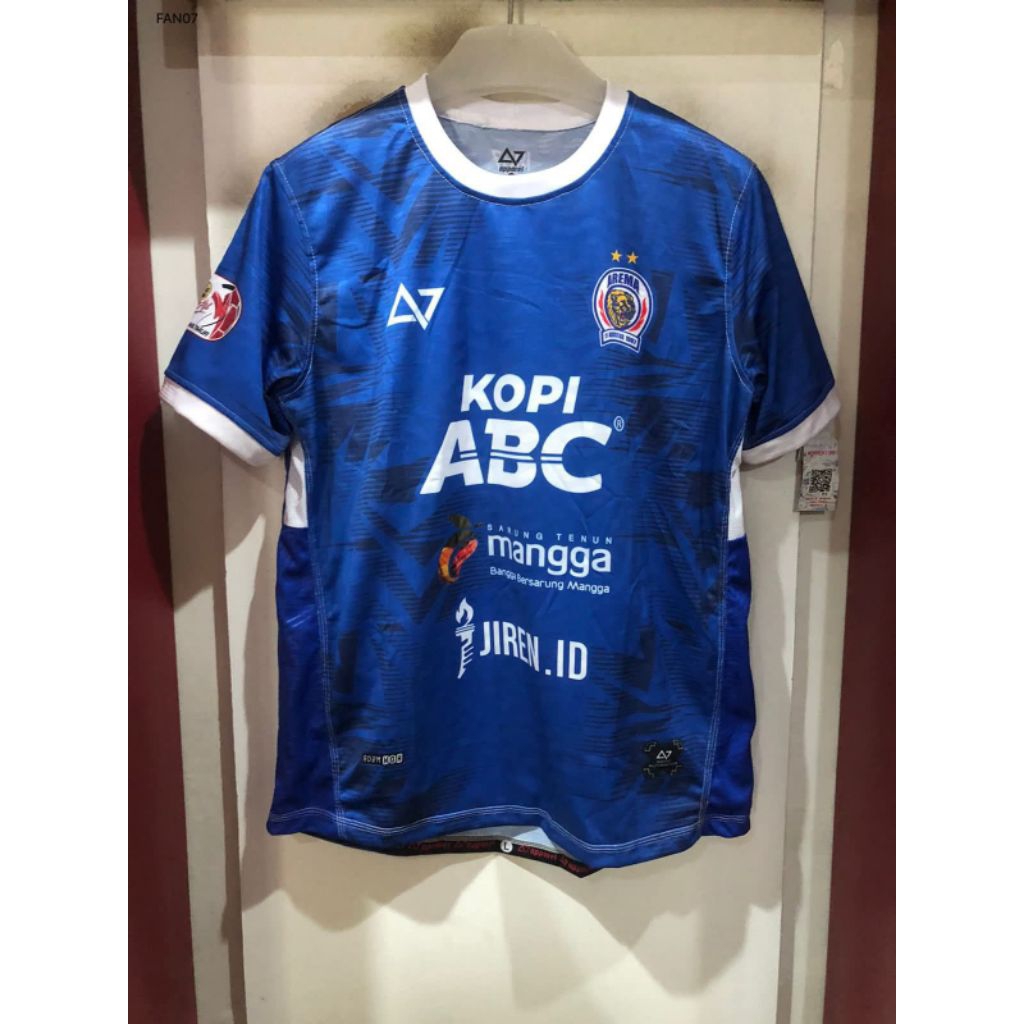 Jersey Arema Indonesia Malang Home Liga 4 Jawa Timur 2024 2025 Original Player Issue A7