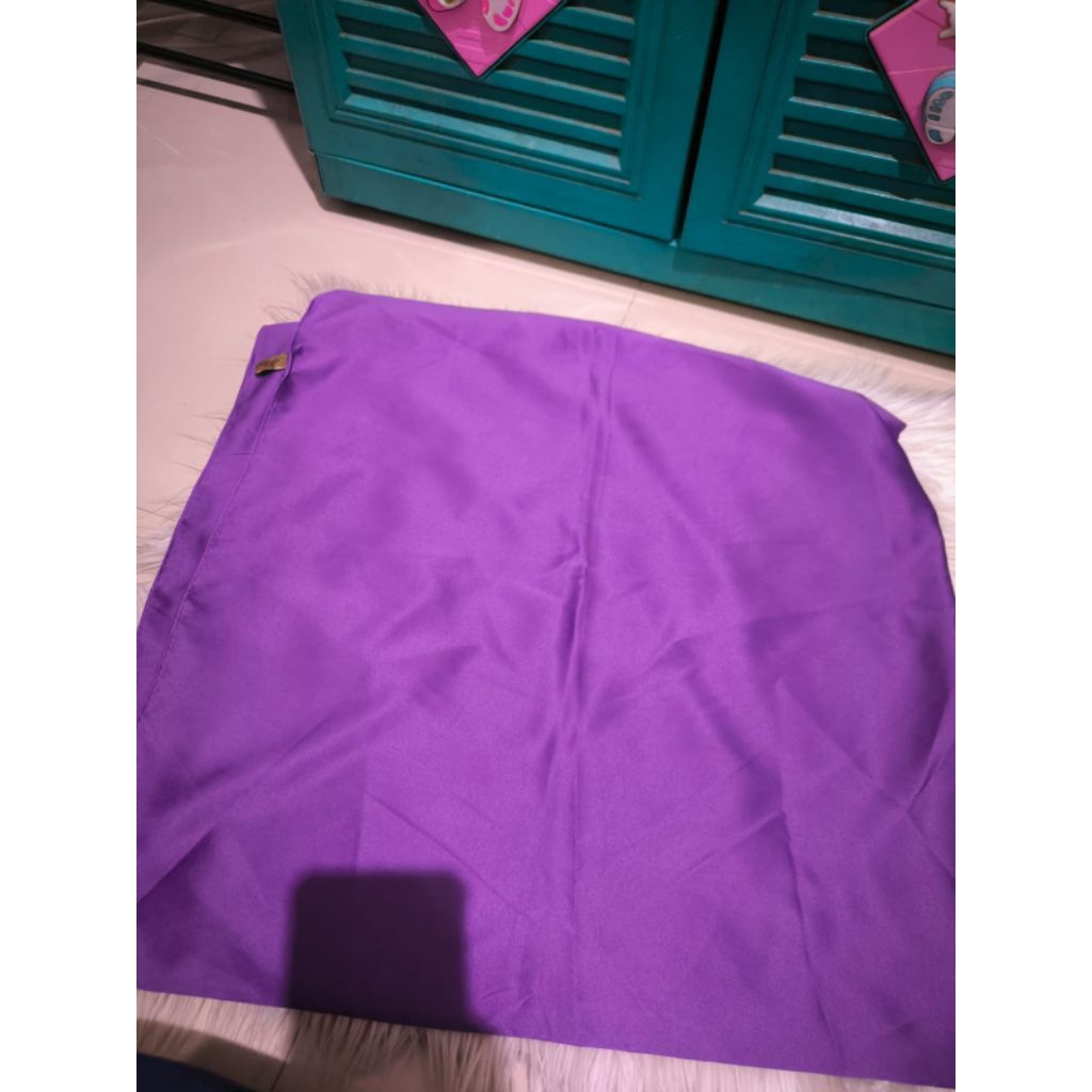 Jilbab Polos Warna Ungu