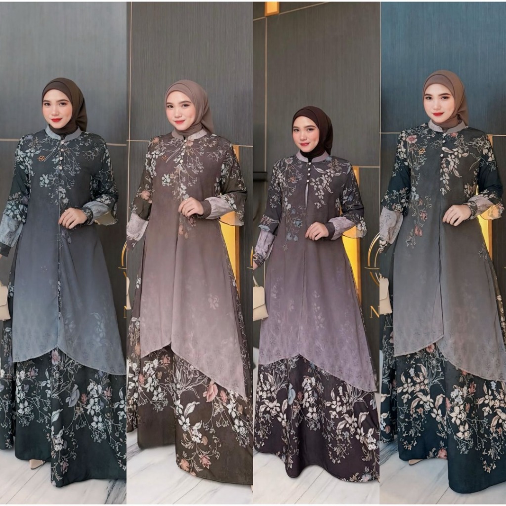 LuxuryFashion READY GAMIS DRESS WANITA MALIKA BY NEW LUSY BEST SELLER