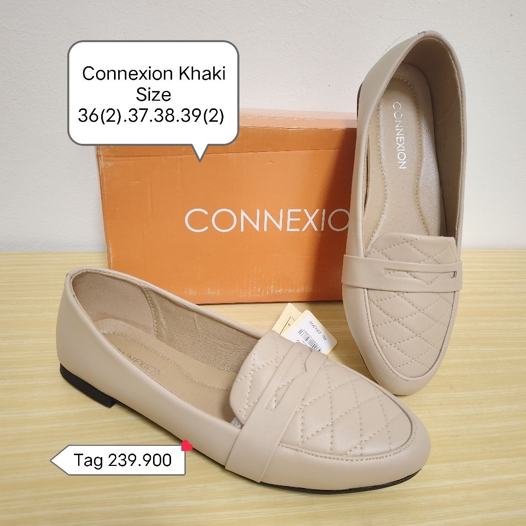 Connexion Flatshoes Sepatu Rajut Wanita Branded Mall Terbaru