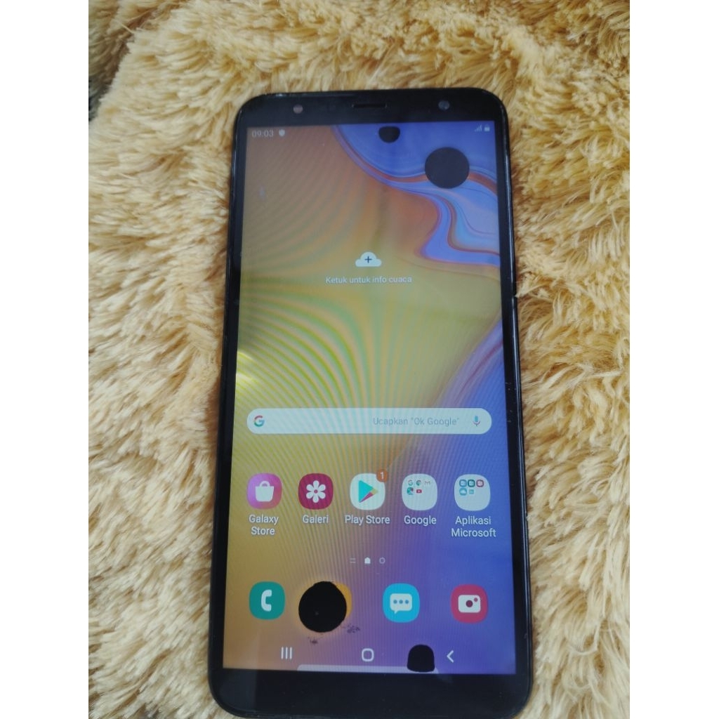 lcd touchscreen samsung J4 plus j6 plus copotan ada mimusnya