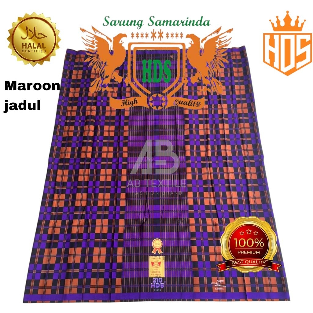 Sarung HDS Motif Jadul Bhs Original Sarung Samarinda Sarung Santri Sarung Motif Kotak