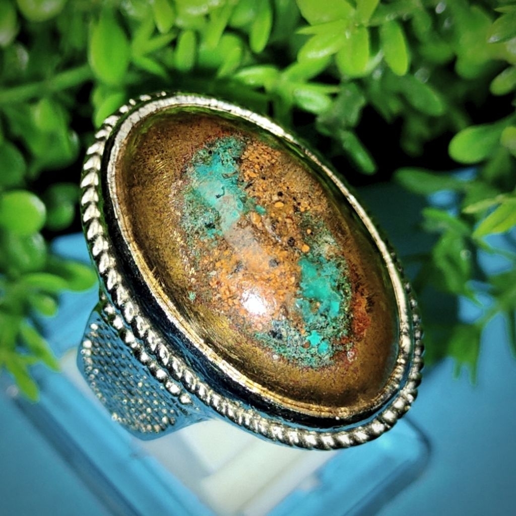 Akik Damar wulan badar emas pancawarna