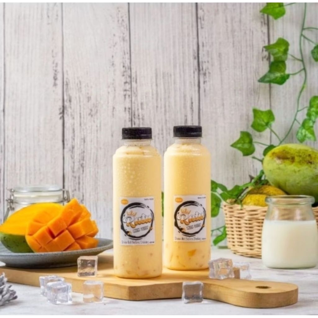 Minuman Segar Jelly Kocok Alpukat/Mangga/Jambu Biji/Durian/Kurma 250Ml