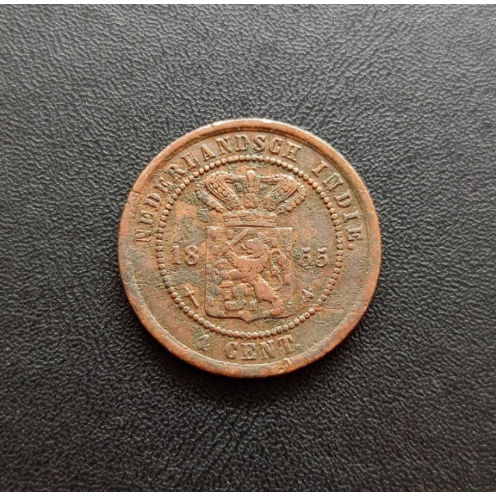 Koin Kuno Cooper 1 Cent 1855 Keydate Ned Indie
