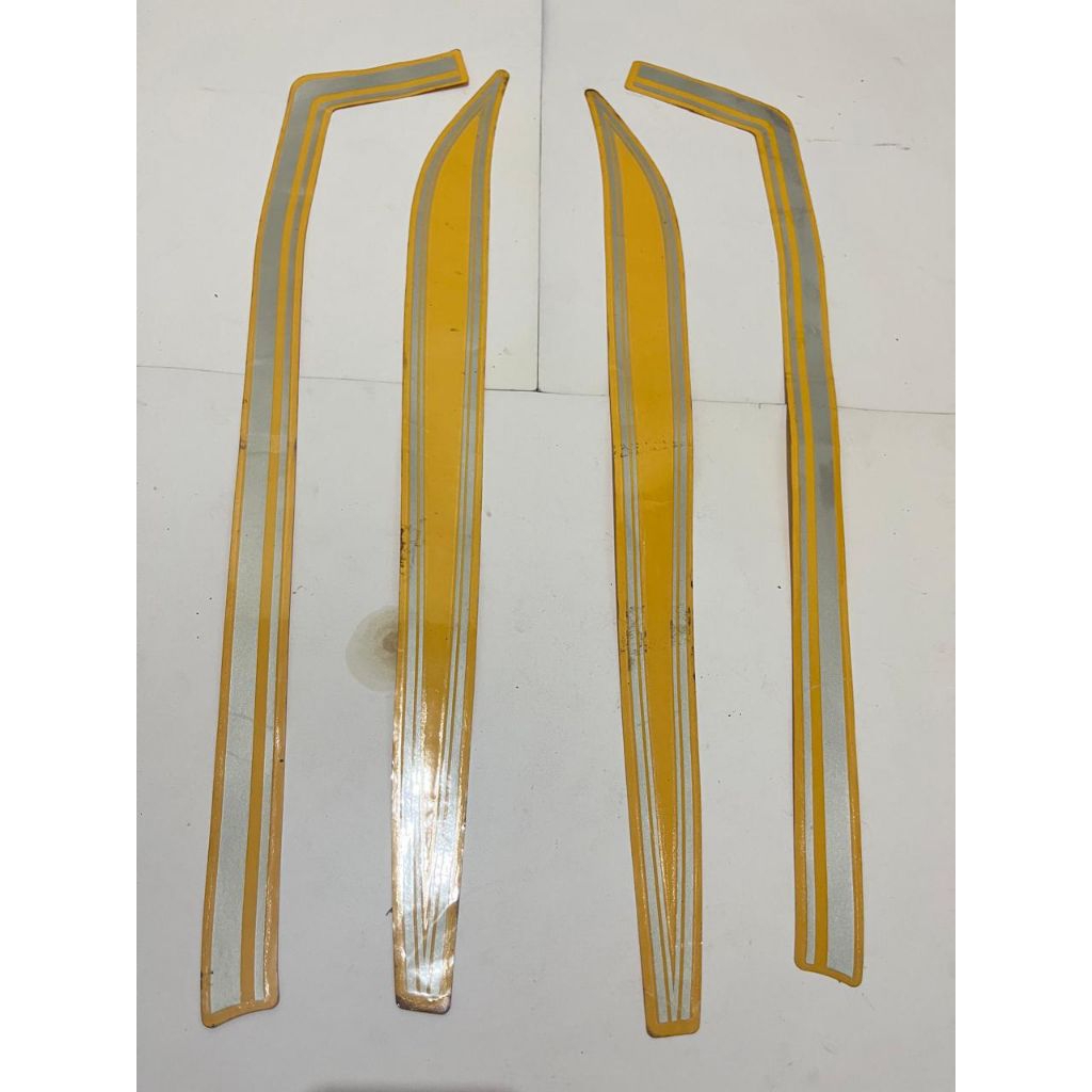 STRIPING HONDA GL 100 OLD TAHUN 1979 ORIGINAL STIKER GL100 TAHUN 1979 ORIGINAL