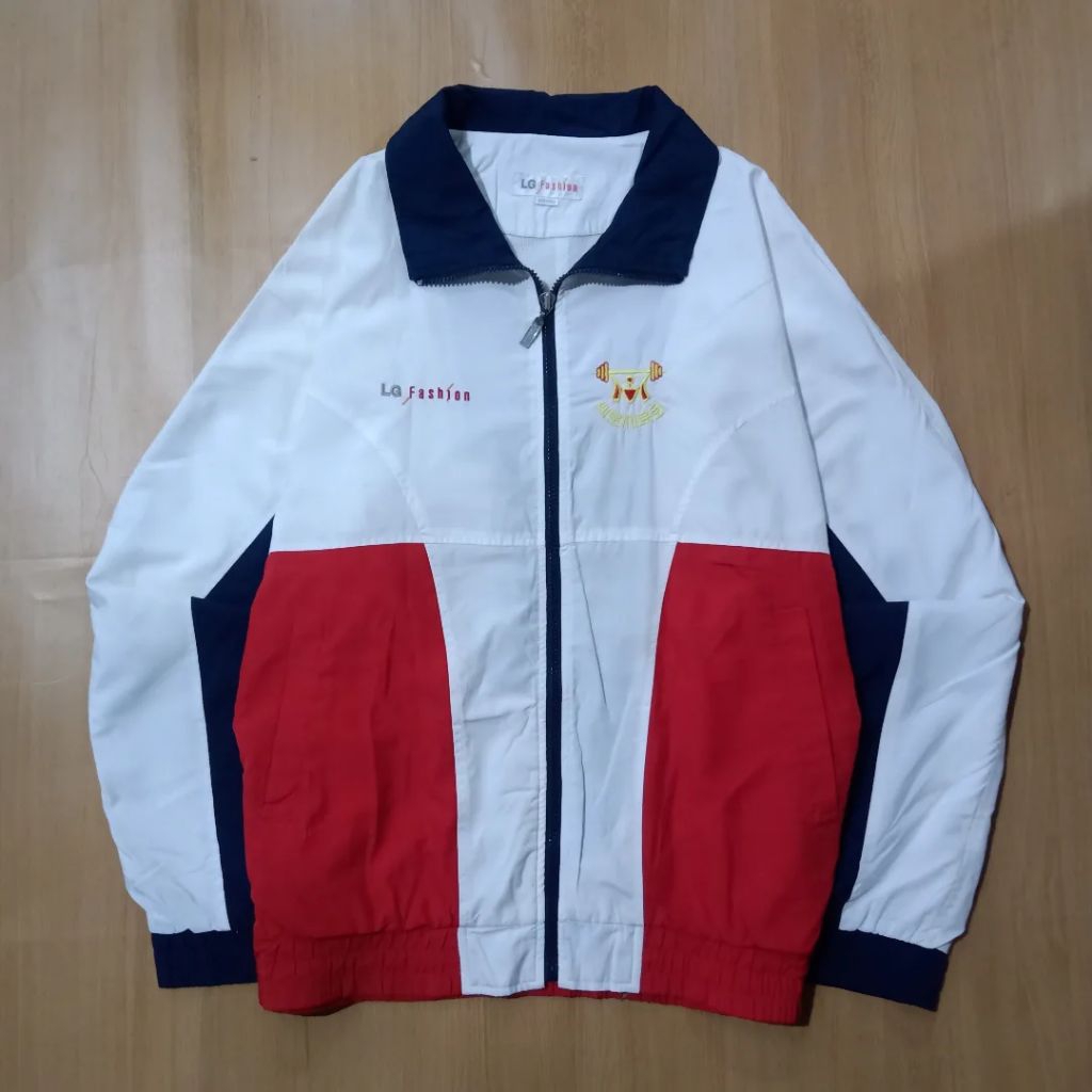 Windbreaker Vtg Colorblock