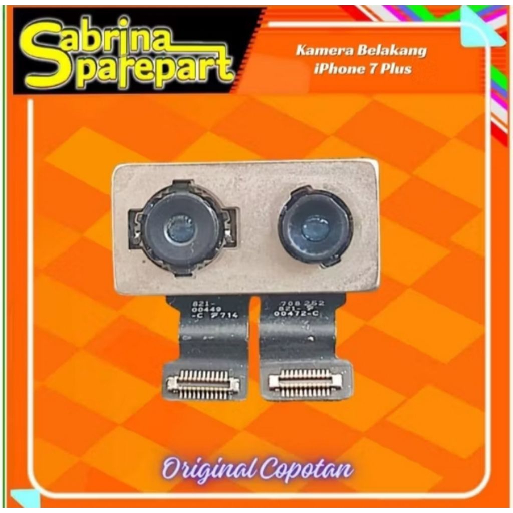 Kamera  Belakang iPhone 7 Plus Original Copotan