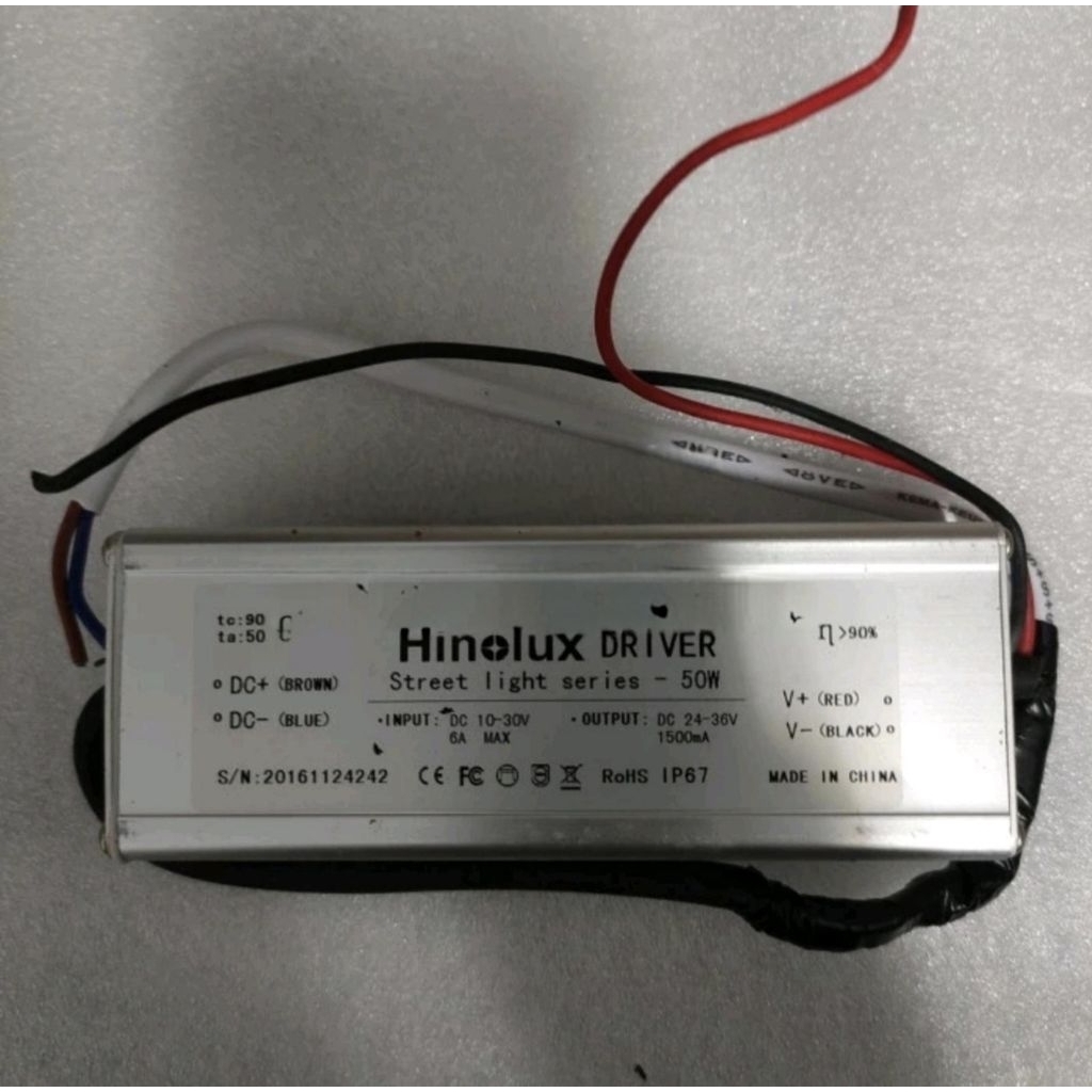 LED Driver 12V 50W / Ballast lampu PJU / LED Driver 50W