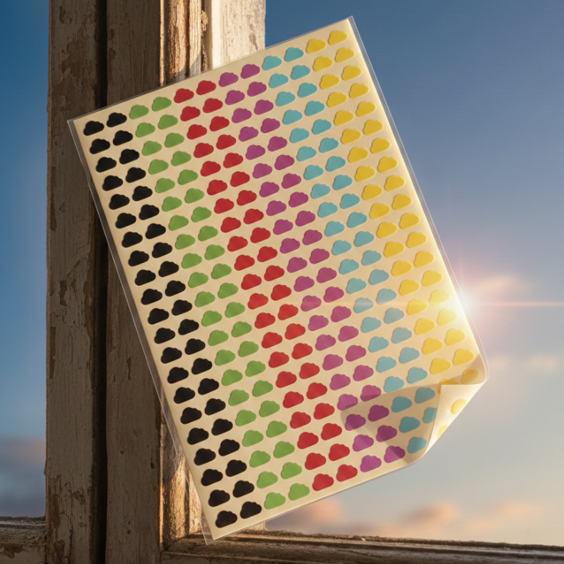 Stiker Awan Mini Lucu Aesthetic untuk Planner dan Scrapbook