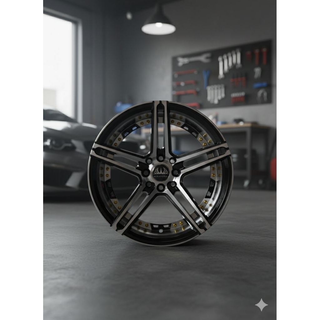 VOSSEN R16 BLACK POLISH