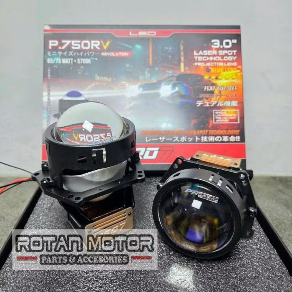 SALE BILED / PROJIE LED / LASER LED PRO7 P750 RV 3 INCH BLUE LENS P.750RV P 750 RV / BILED PRO7 P750
