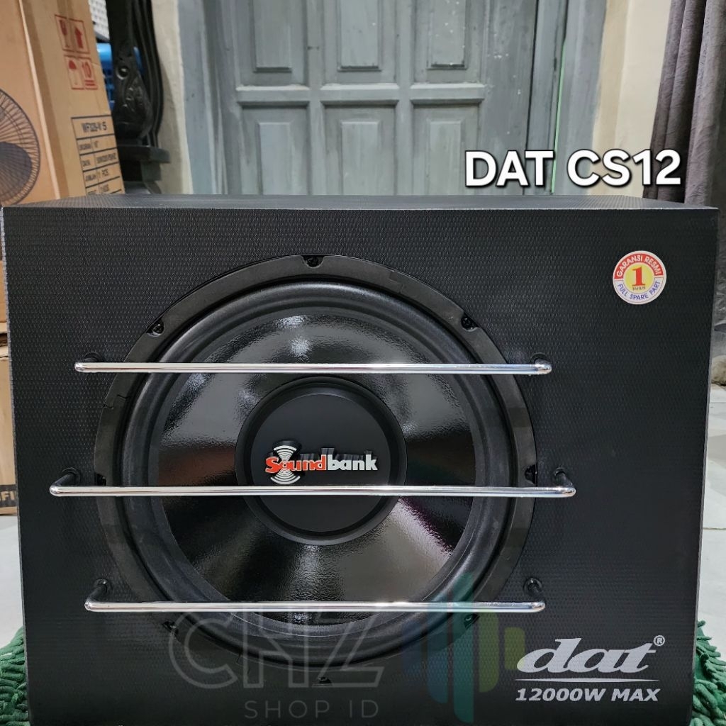 DAT CS 12 Subwoofer Mobil 12 inch Subwoofer Aktif 12inch DAT CS12 Subwoofer Aktif Basstube 12 inch D