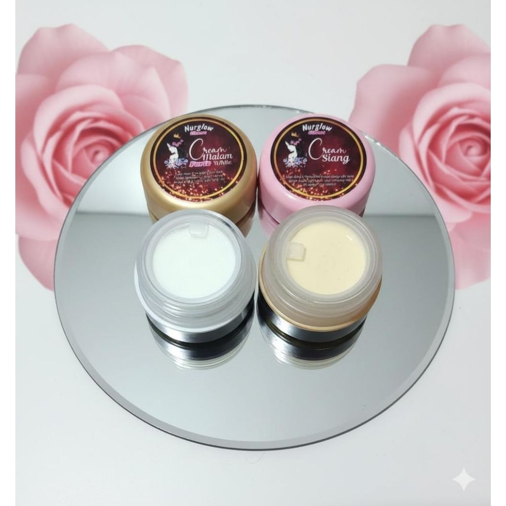 cream malam forte white + cream siang bb glow (2pcs) cream sehat di wajah