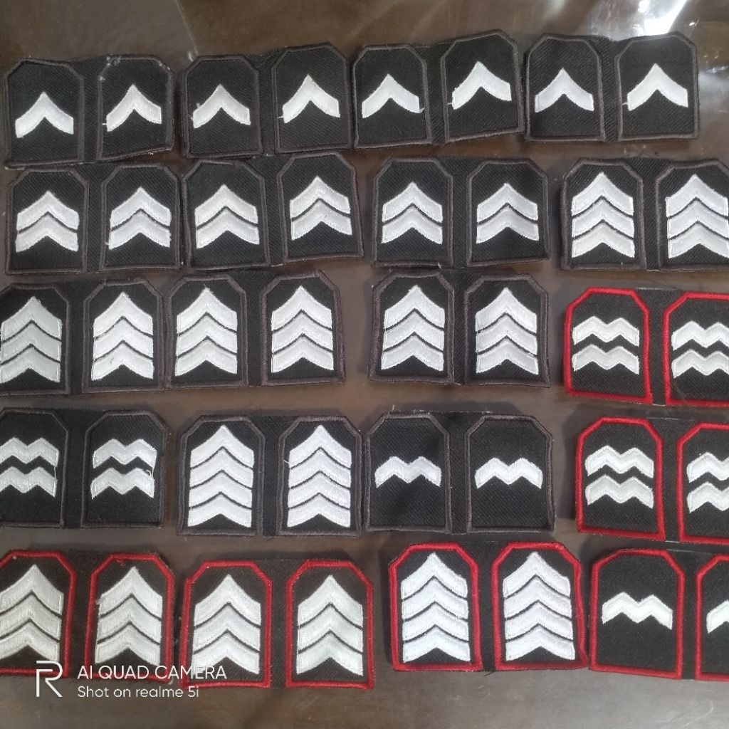 PANGKAT PDL POLRI BRIMOB BORDIR