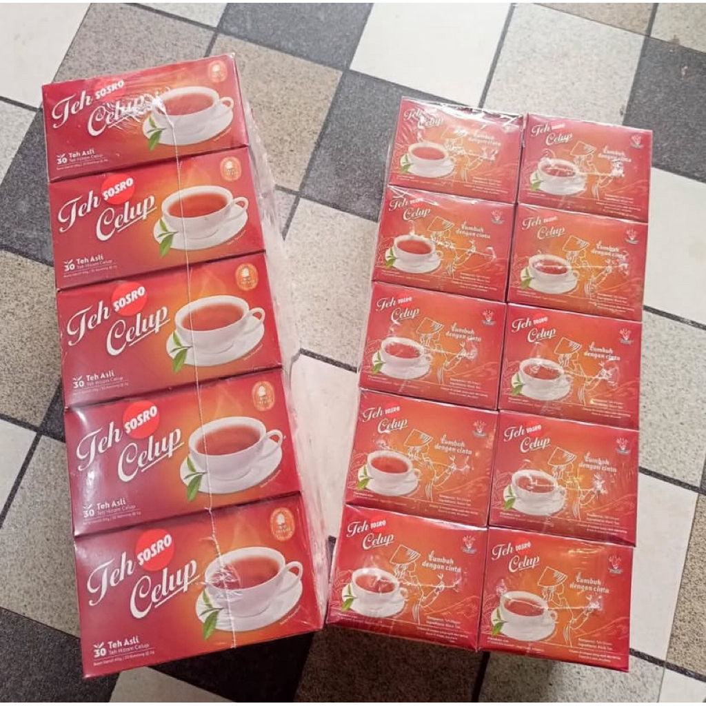 teh celup sosro celup isi 30