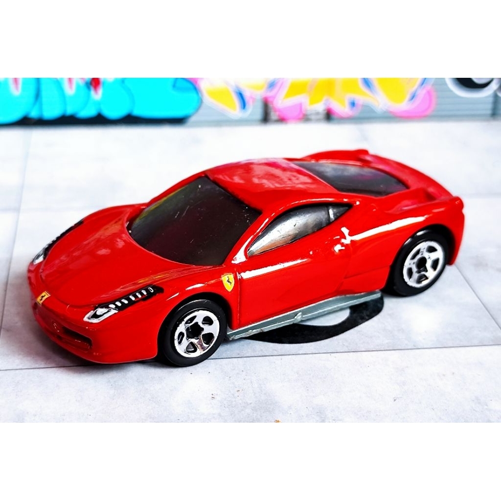 HOTWHEELS COSTUM RESTORASI FERRARI 458 ITALIA