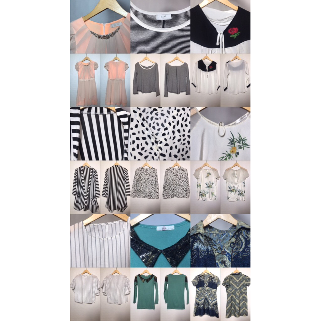 Preloved / PL pribadi surabaya / Kemeja / Blouse / No Minus