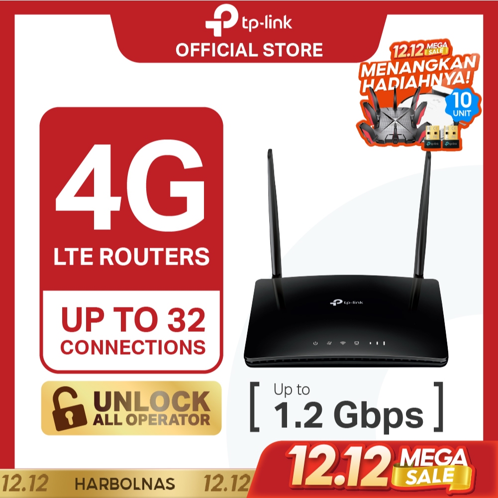 TP-Link Archer MR400 | AC1200 4G Modem LTE | WiFi Router | DualBand | Unlock All Operator | SIM Card