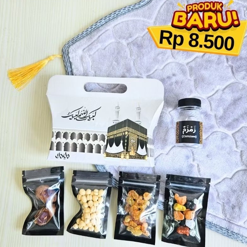 Paket Oleh-Oleh Umroh / Paket Oleh-Oleh Haji Box Jinjing Mecca Ekonomis