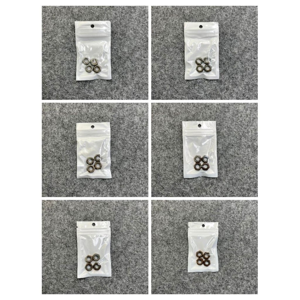 SKATEBOARD AXLE NUTS TRUCK SECOND ( 1 SET )