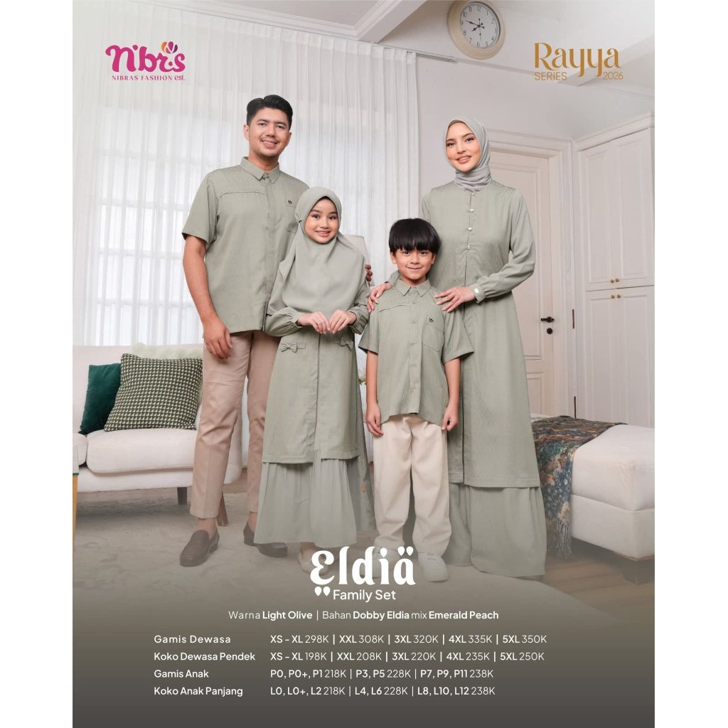 Eldia Koko Anak Light Olive