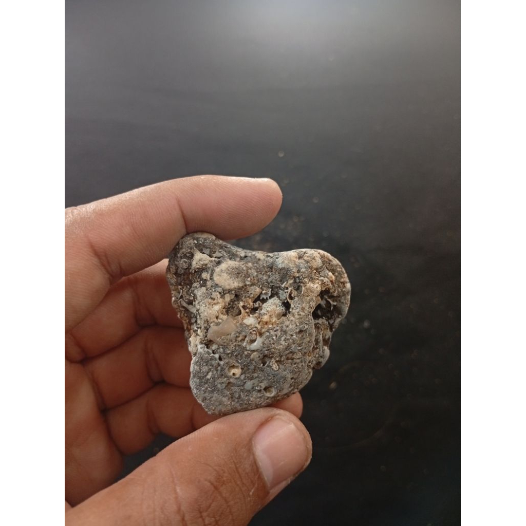 natural temuan alam batu meteor kuno garis petir A17