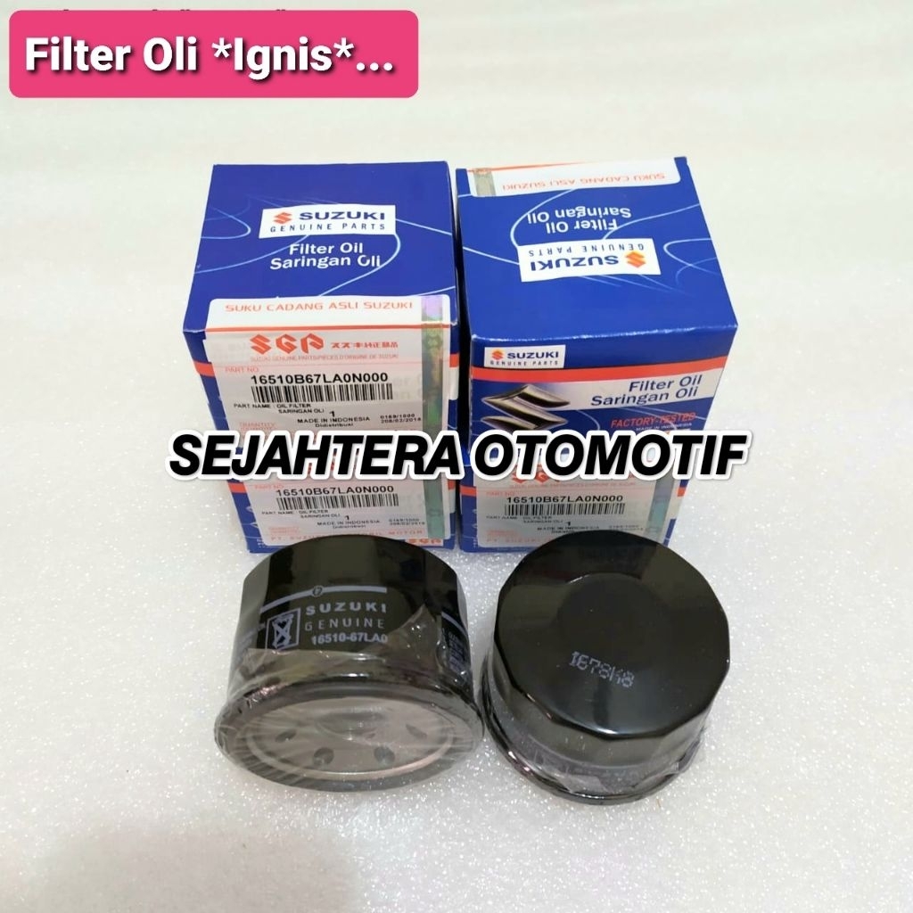FILTER OLI MESIN IGNIS ORIGINAL SUZUKI