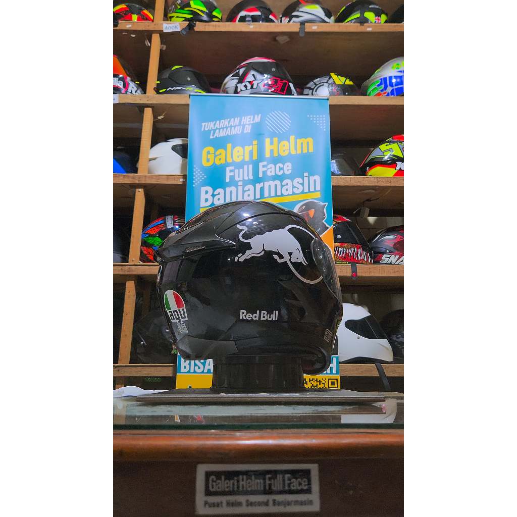 KYT VENDETTA 2 STIKER REDBULL