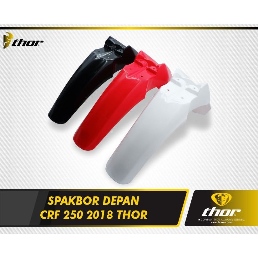 Spakbor Slebor Depan Crf 250 2018 Trail Plastik Thor
