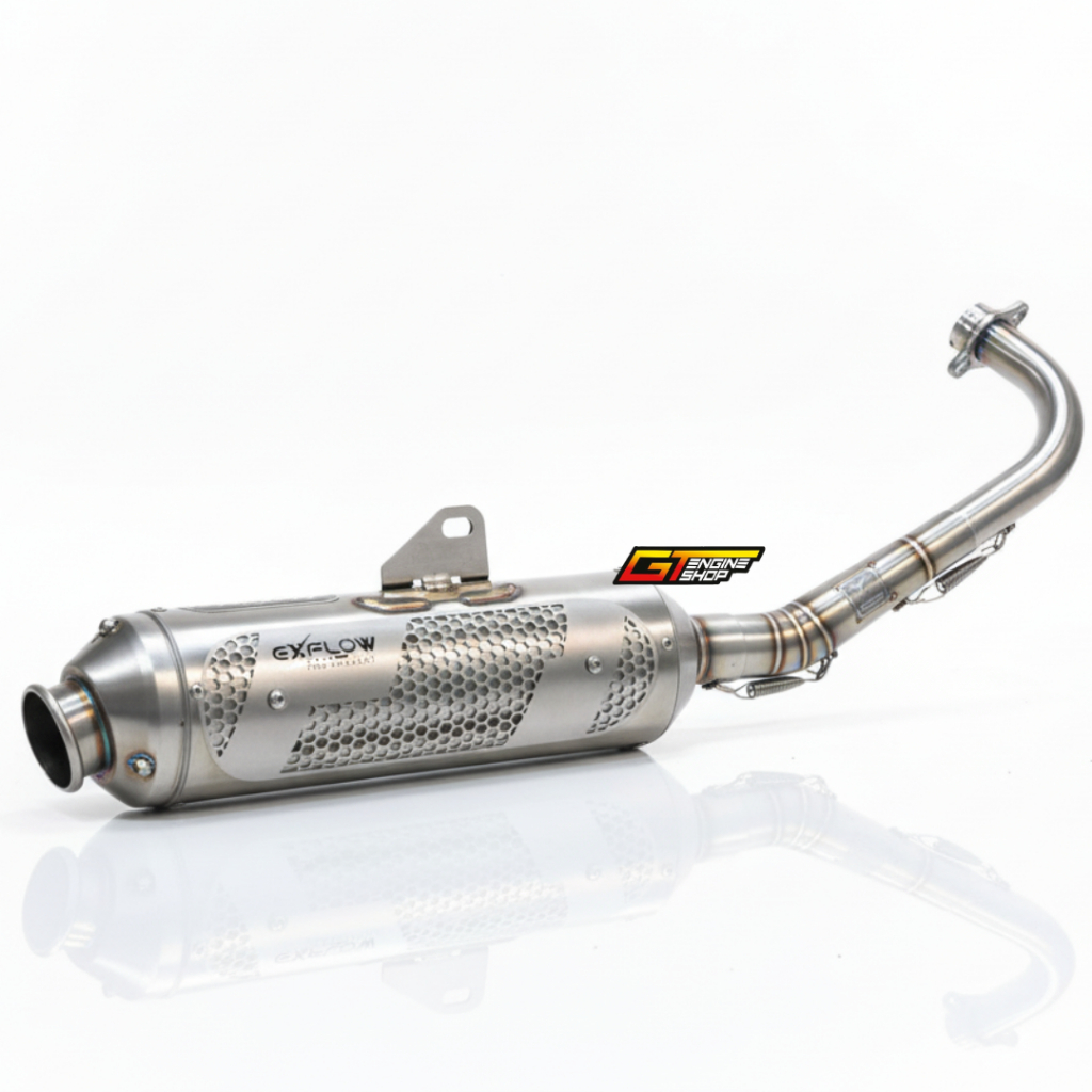EXFLOW PRO EXHAUST STD RACING BEAT KARBU BEAT FI KNALPOT STD STANDAR RACING BEAT KARBU BEAT FI EXFLO