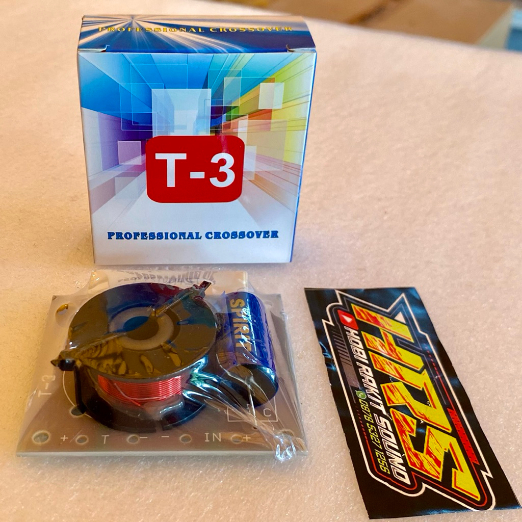 Crossover pasif high T3 | Crossover pasif untuk tweeter type T3